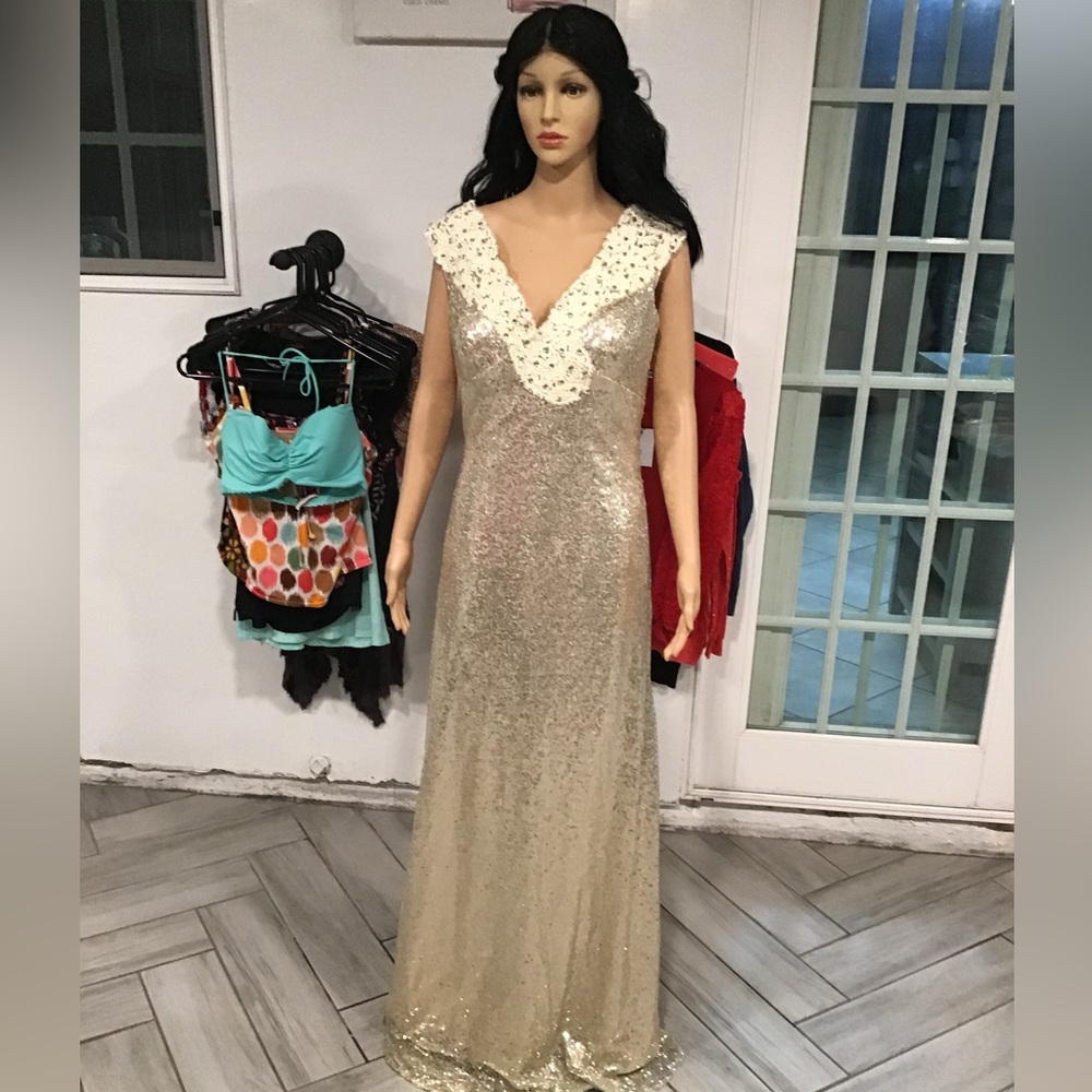 Bridess Gold Dress